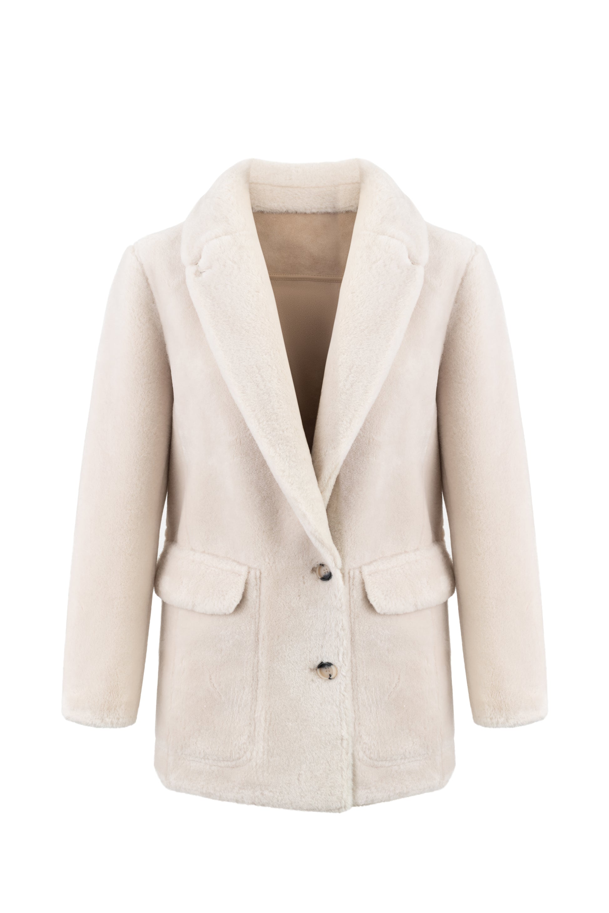 Urbancode reversible faux suede and fur coat BJ20011