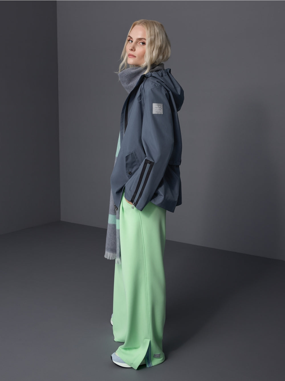 Marc Cain Sports Grey Lightweight Outdoor Jacket