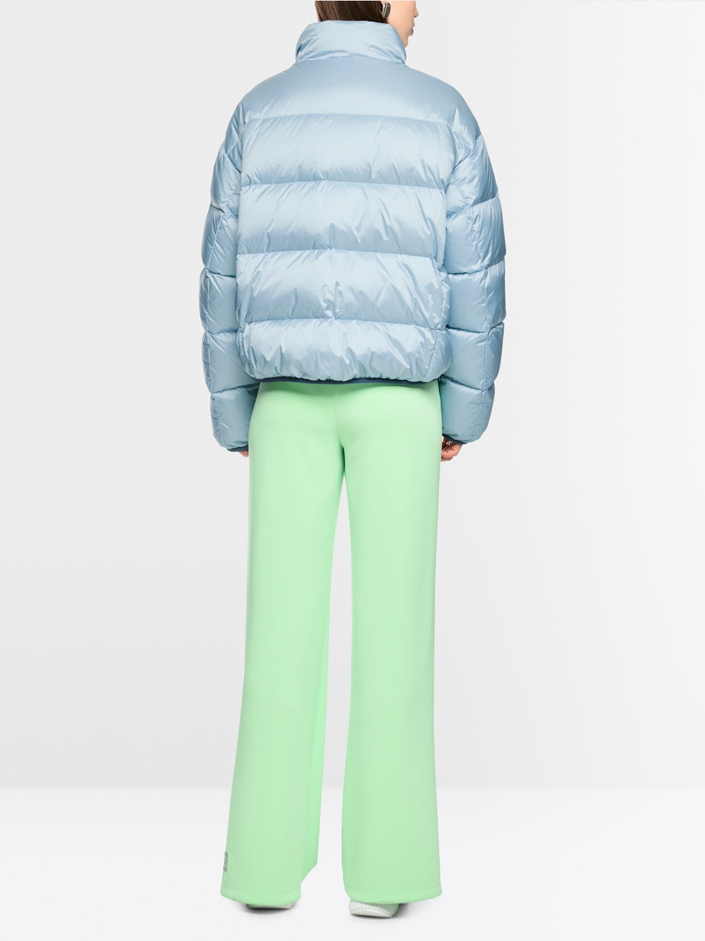 Marc Cain Sports Blue Loose Fit Quilted Outdoor Jacket