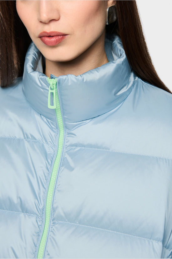 Marc Cain Sports Blue Loose Fit Quilted Outdoor Jacket