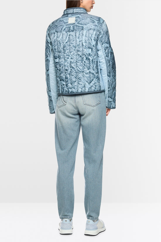 Marc Cain Sports Blue Padded Reversible Outdoor Jacket