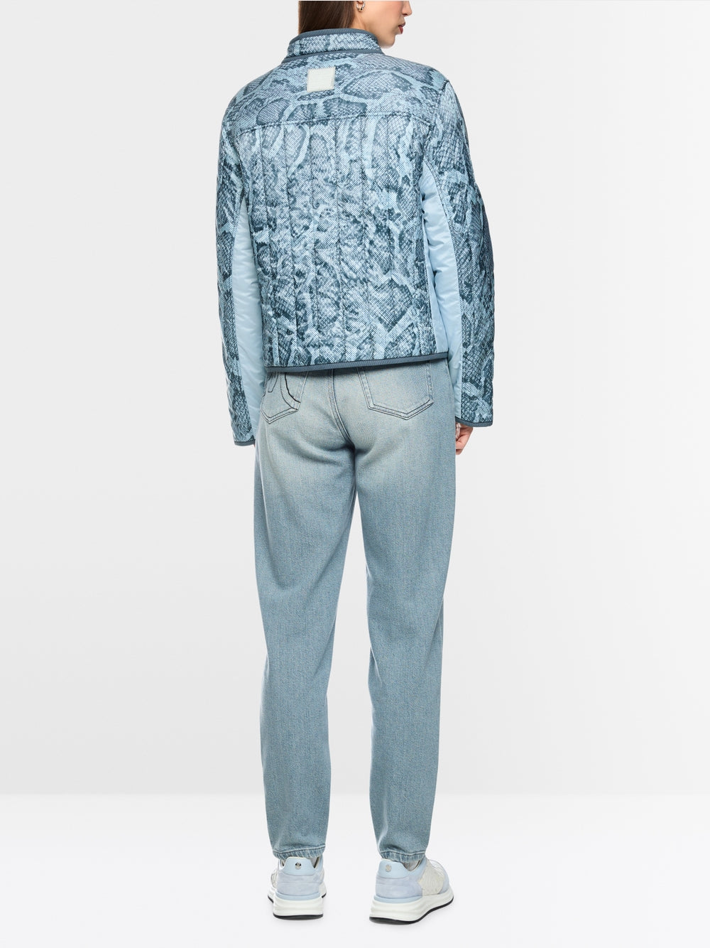 Marc Cain Sports Blue Padded Reversible Outdoor Jacket