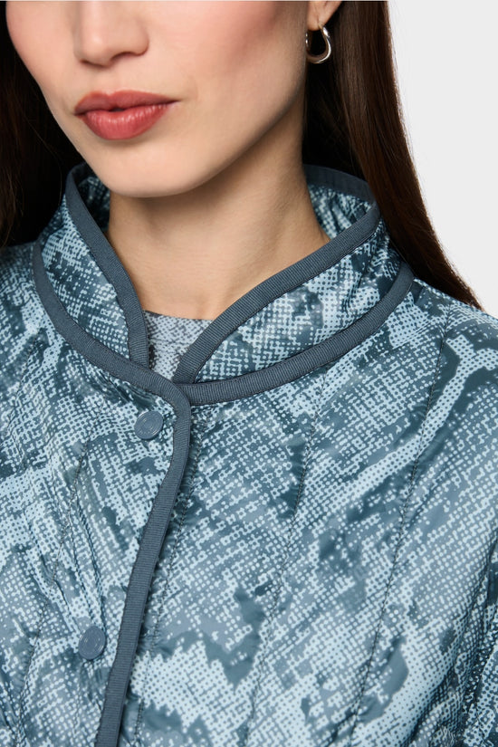 Marc Cain Sports Blue Padded Reversible Outdoor Jacket