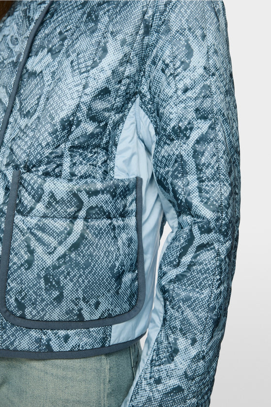 Marc Cain Sports Blue Padded Reversible Outdoor Jacket