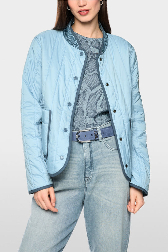 Marc Cain Sports Blue Padded Reversible Outdoor Jacket