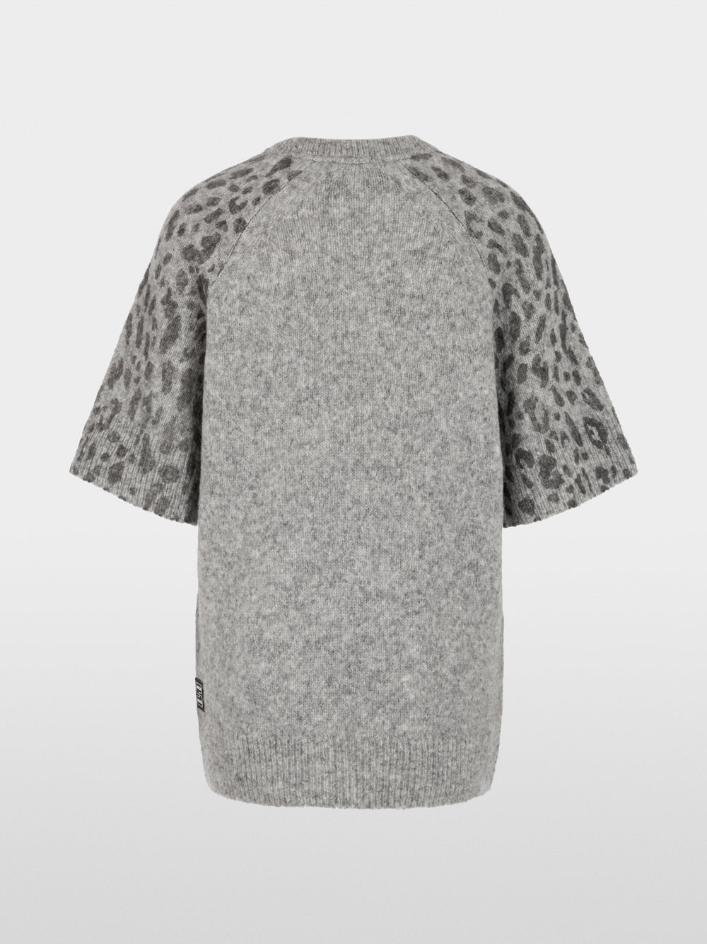 Marc Cain Sports Grey Animal Print Long Length Sweater