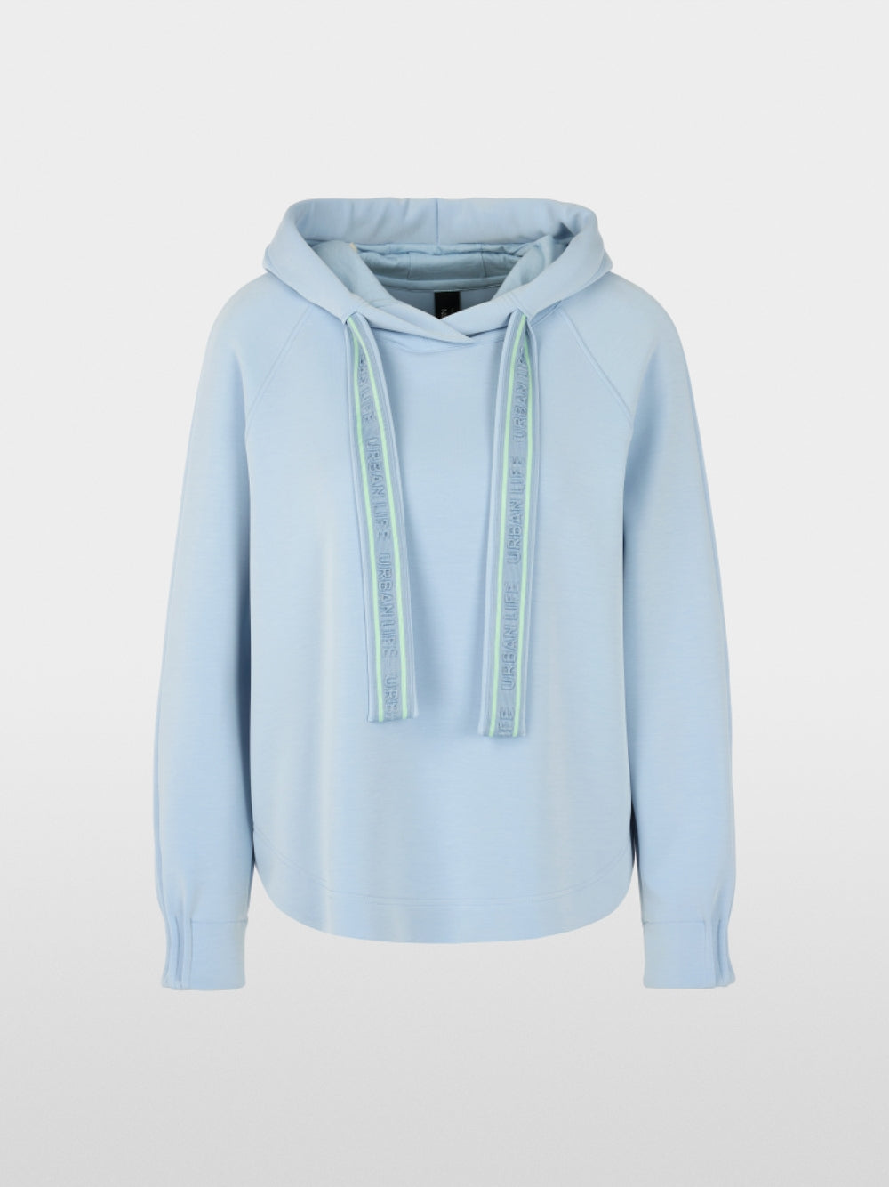 Marc Cain Sports Blue Relaxed Fit Sweatshirt with Hood