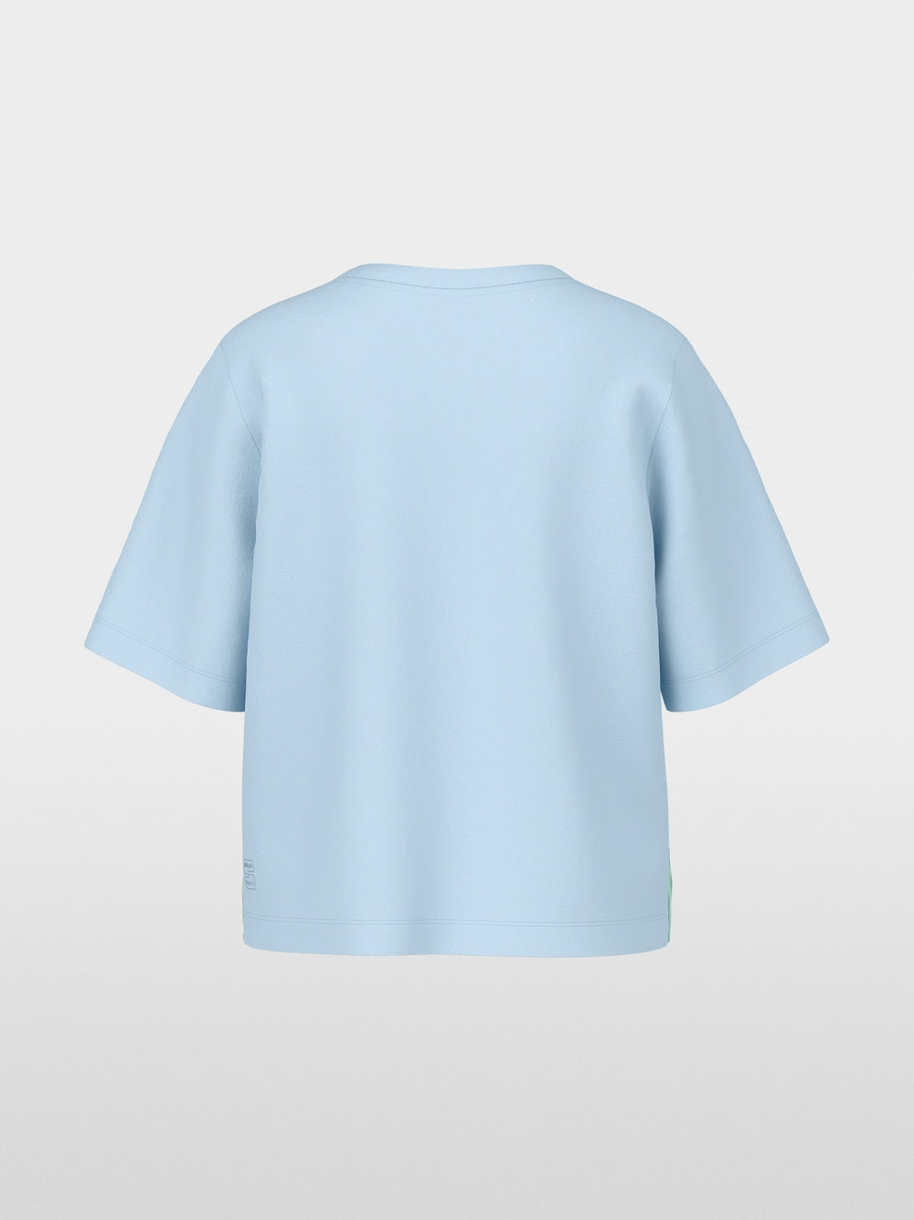 Marc Cain Sports Blue Soft Cotton Blend Round Neck T-Shirt