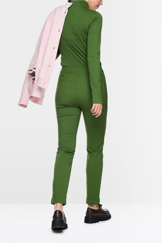 Marc Cain Sports Green SILEA Slim Fit Fabric Trousers