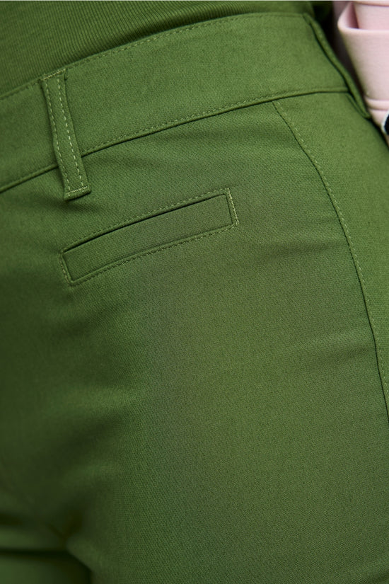 Marc Cain Sports Green SILEA Slim Fit Fabric Trousers