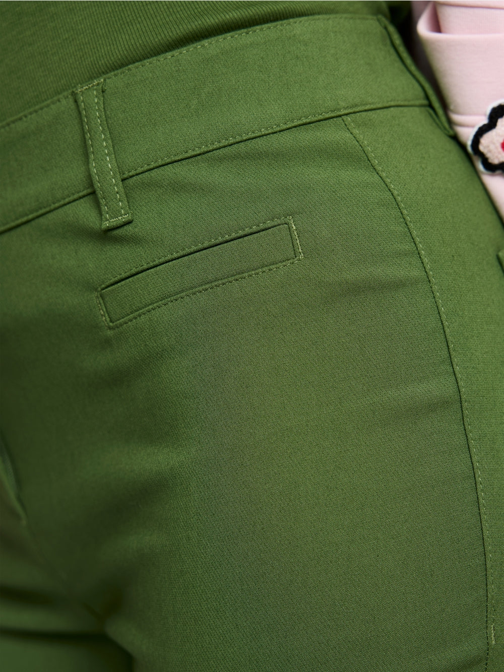 Marc Cain Sports Green SILEA Slim Fit Fabric Trousers