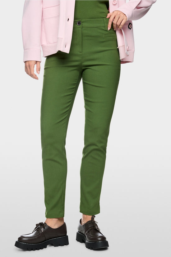 Marc Cain Sports Green SILEA Slim Fit Fabric Trousers