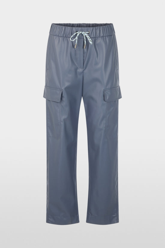 Marc Cain Sports Grey WUXI Faux Leather Trousers