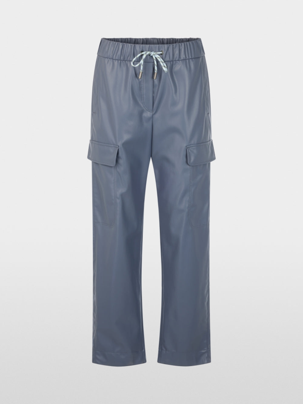Marc Cain Sports Grey WUXI Faux Leather Trousers