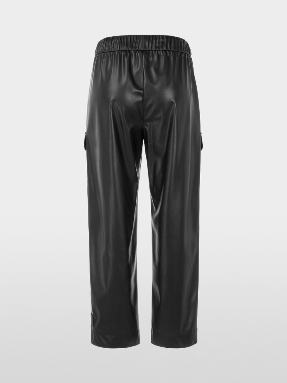 Marc Cain Sports Black WUXI Faux Leather Trousers