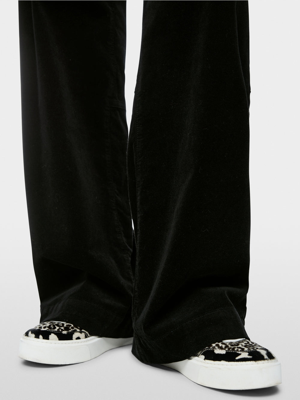 Marc Cain Sports Black WARRI Wide-Fit Trousers