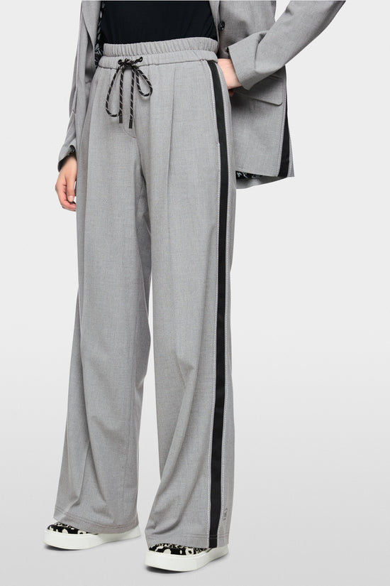 Marc Cain Sports Grey WEDI Wide Leg Pull-On Trousers