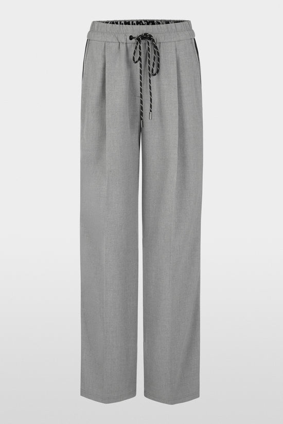Marc Cain Sports Grey WEDI Wide Leg Pull-On Trousers