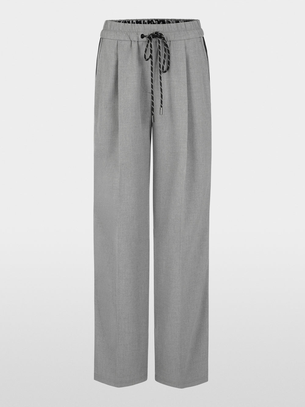 Marc Cain Sports Grey WEDI Wide Leg Pull-On Trousers