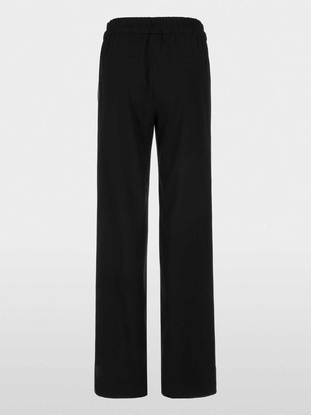 Marc Cain Sports Black WEDI Wide Leg Pull-On Trousers