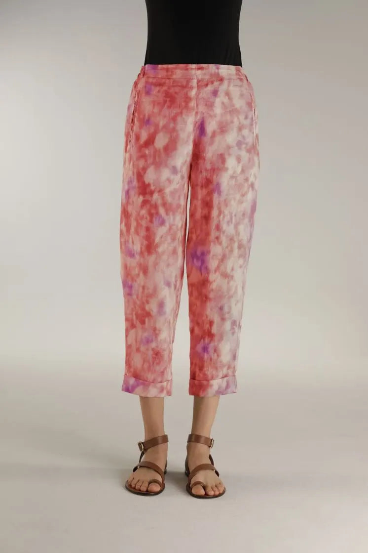 Elemente Clemente crop leg with turn-up trouser C15D2281132