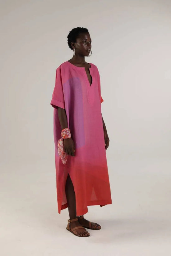 Elemente Clemente loose fit linen dress C15D4811131
