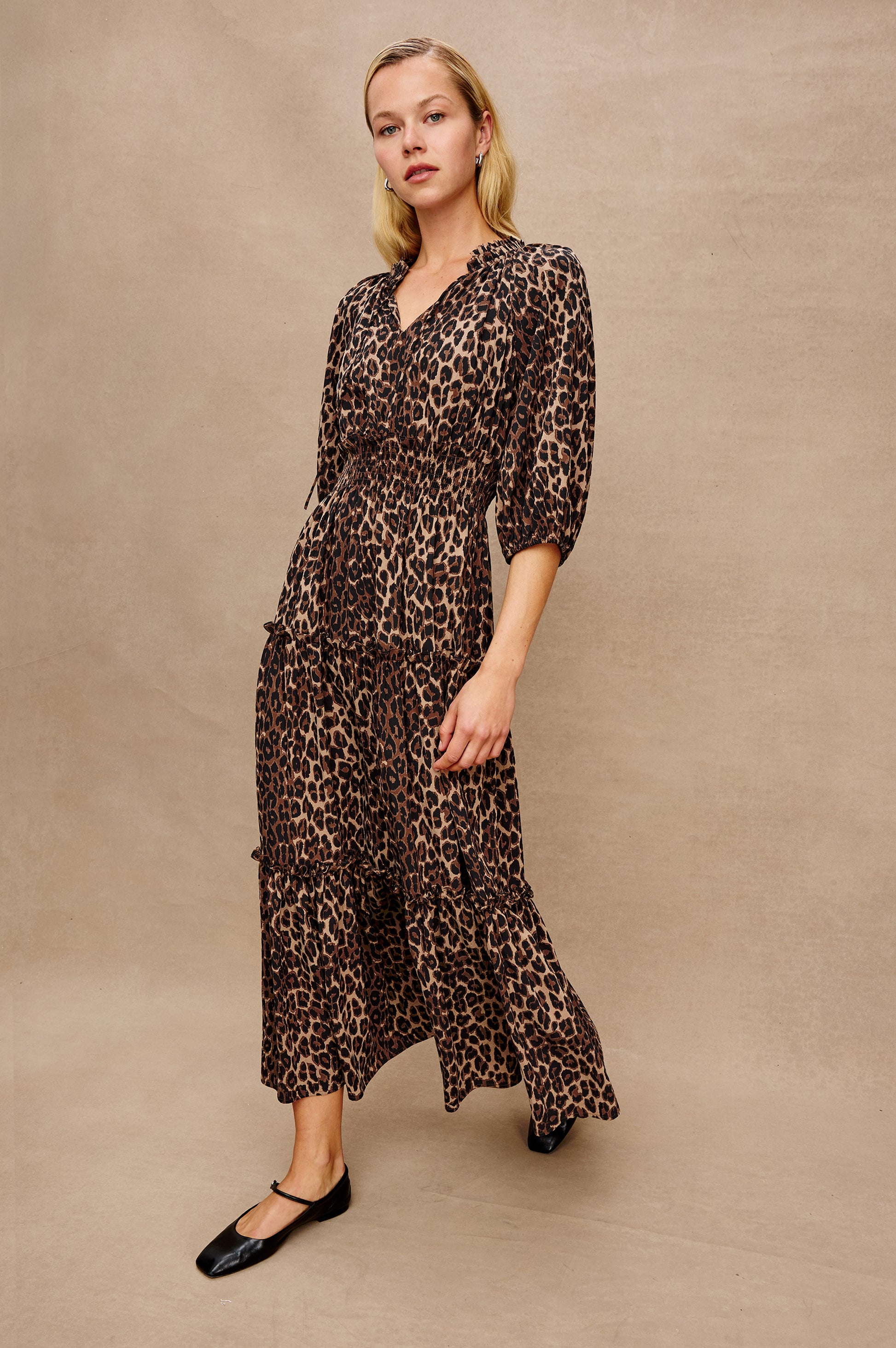 Rails animal print maxi dress Caterine
