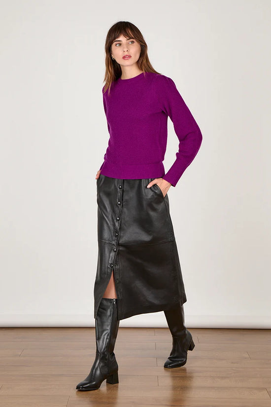 Cocoa Cashmere Gemma Tulip Cashmere Sweater