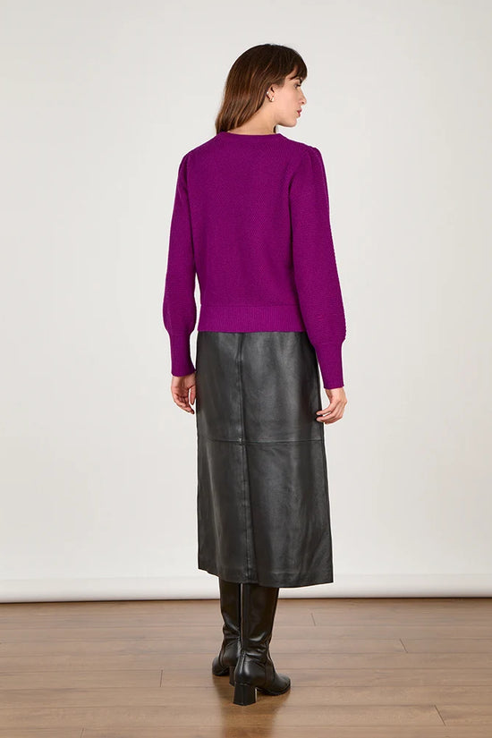 Cocoa Cashmere Gemma Tulip Cashmere Sweater