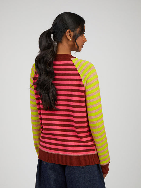 Cocoa Cashmere Camille praline sweater CC5804