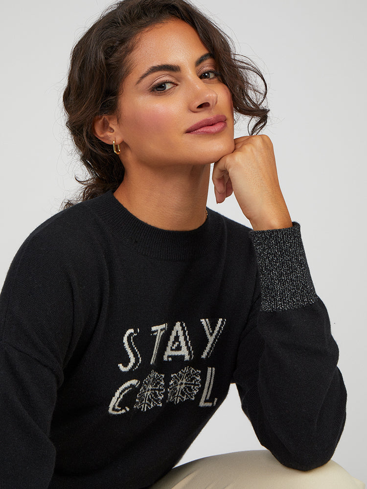 Cocoa Cashmere Stay Cool sweater CC5828