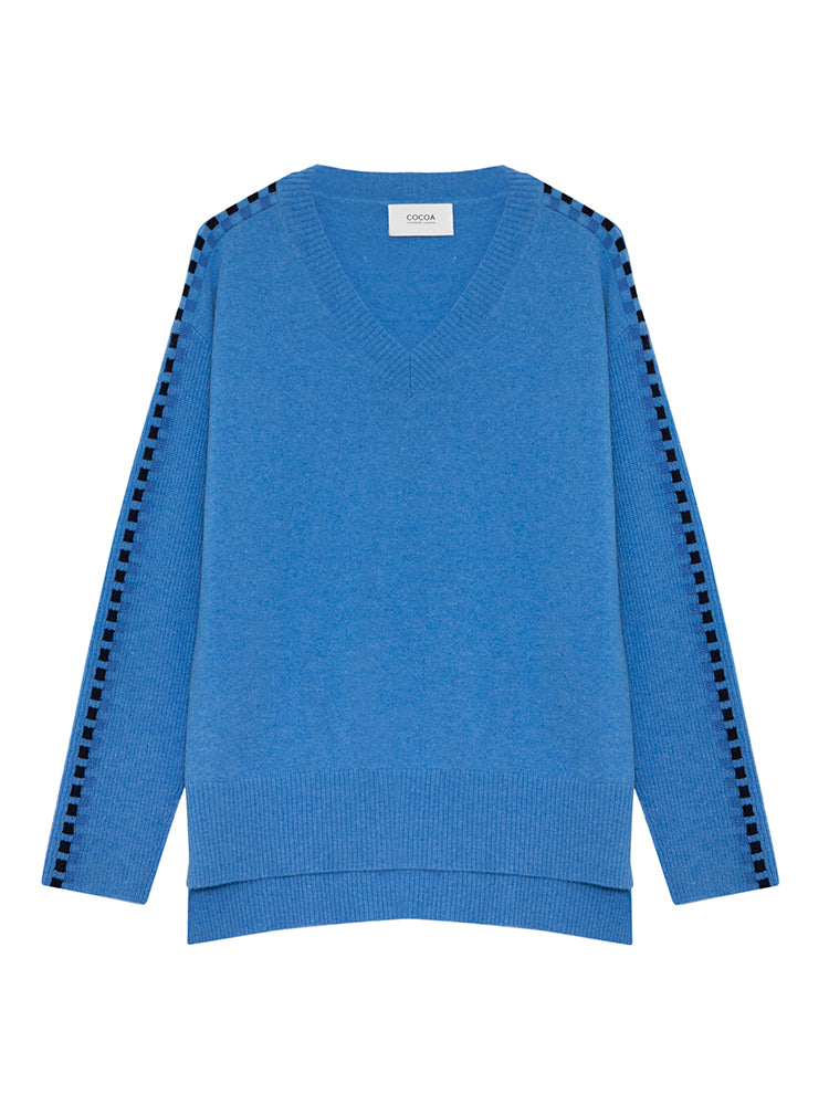 Cocoa Cashmere Alaina glacier sweater CC5854