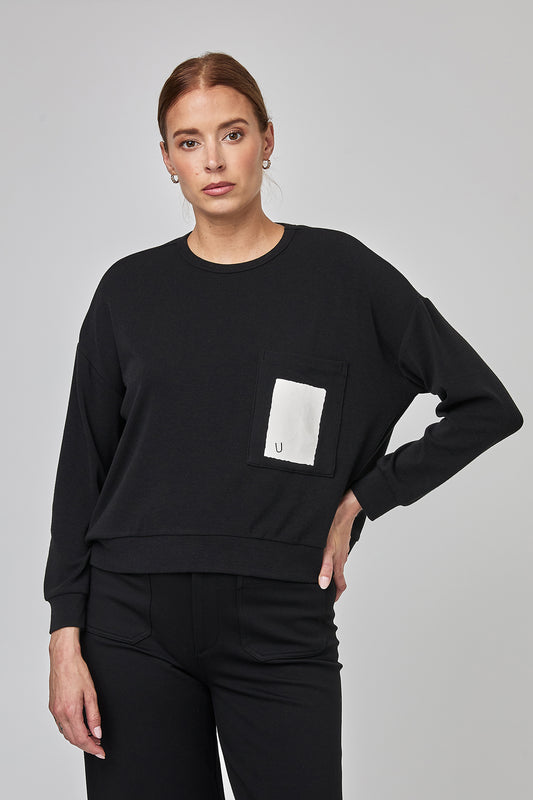 Uchuu small pocket sweatshirt Cf25 310
