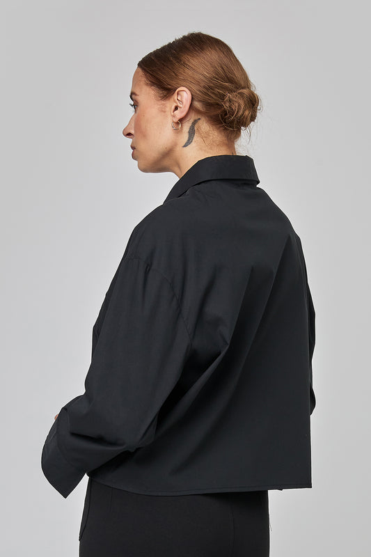 Uchuu black outline splash shirt Cf25 607