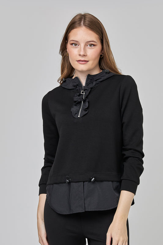 Uchuu hooded frill top Cf25 700