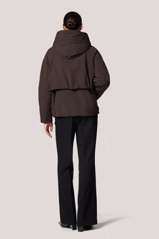 Creenstone Chocolate Relaxed Fit Waterproof Jacket