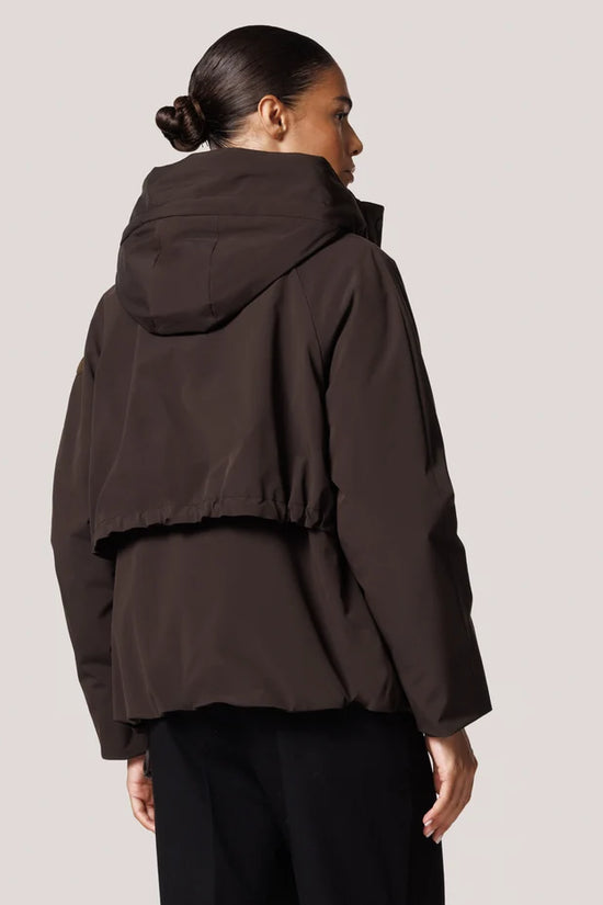 Creenstone Chocolate Relaxed Fit Waterproof Jacket