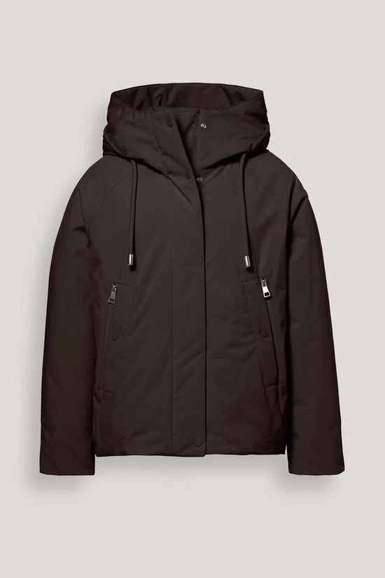 Creenstone Chocolate Relaxed Fit Waterproof Jacket