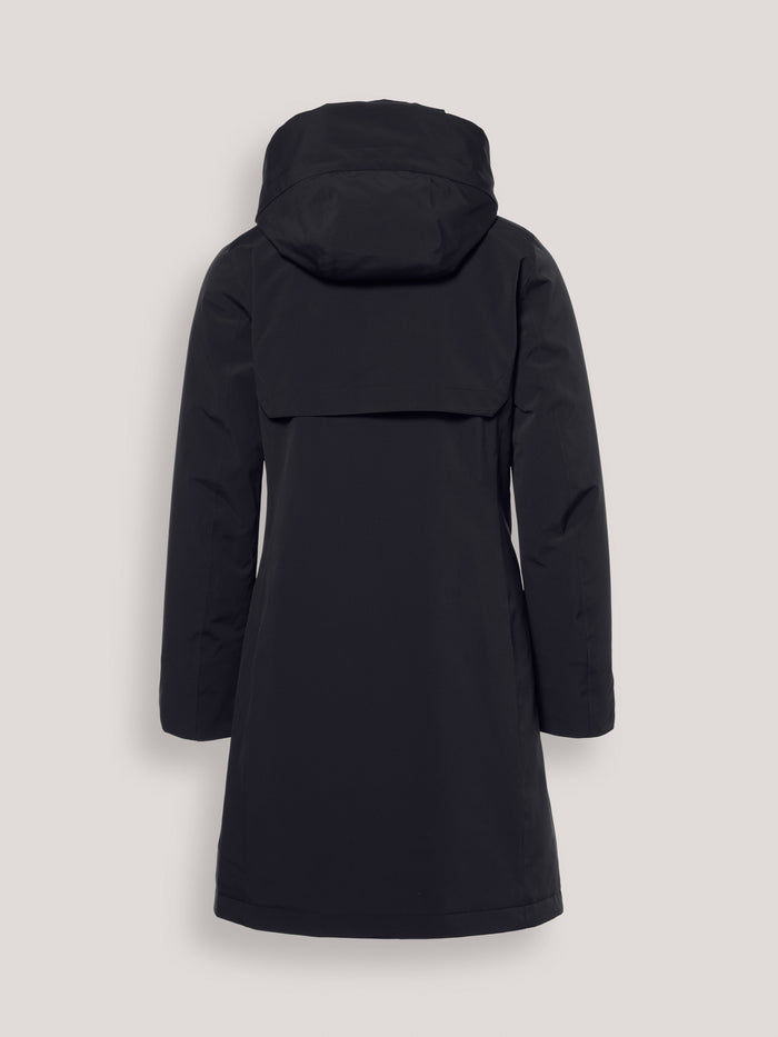 Creenstone Midnight Blue Rainwear Jacket with Detachable Hood