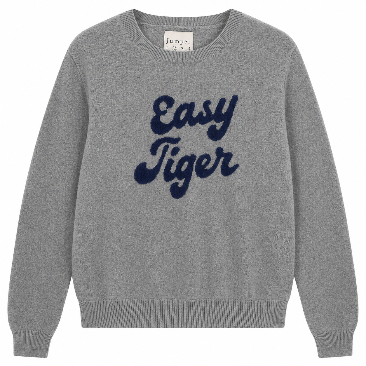 Jumper 1234 Cloud Cashmere Easy Tiger Crew Neck Sweater