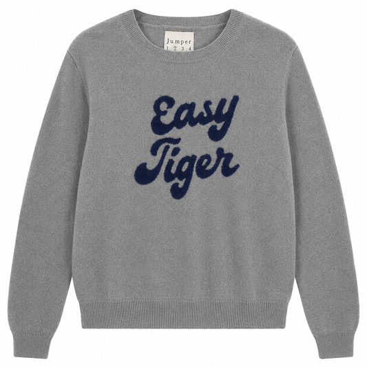 Jumper 1234 Cloud Cashmere Easy Tiger Crew Neck Sweater
