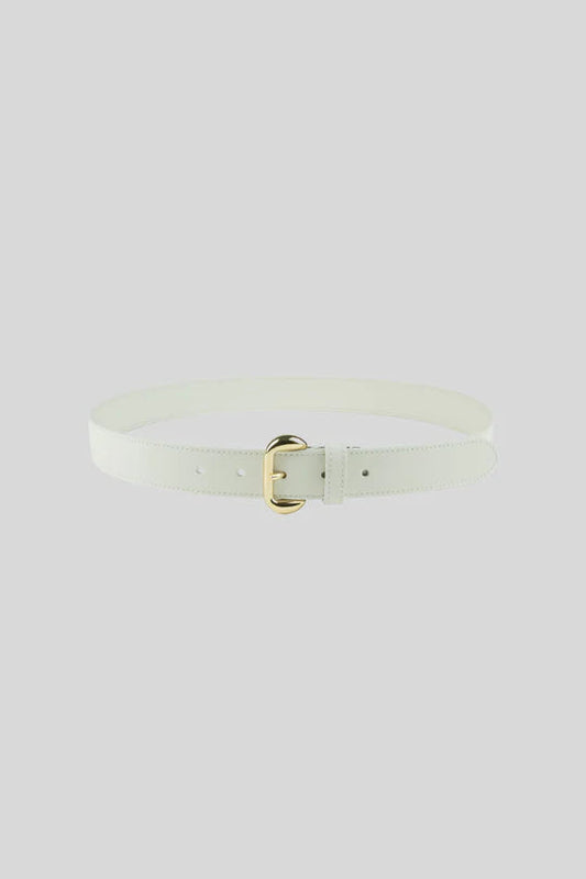 Gavazzeni off white leather belt