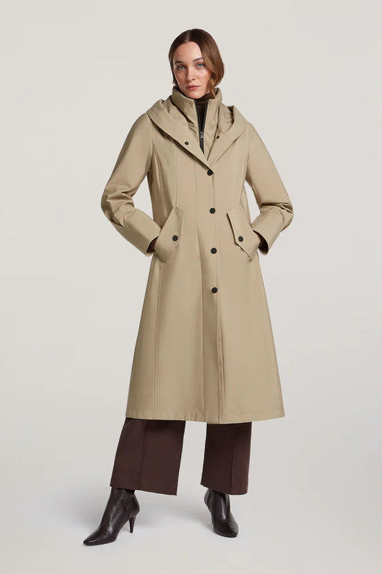 Creenstone Camel Lightweight Technical Long Coat