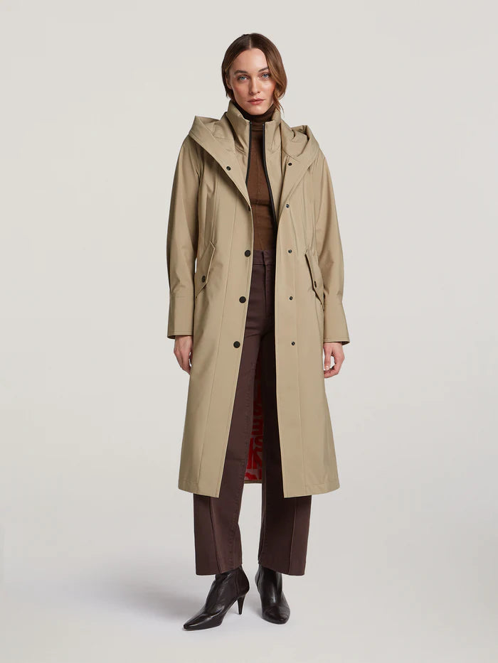 Creenstone Camel Lightweight Technical Long Coat