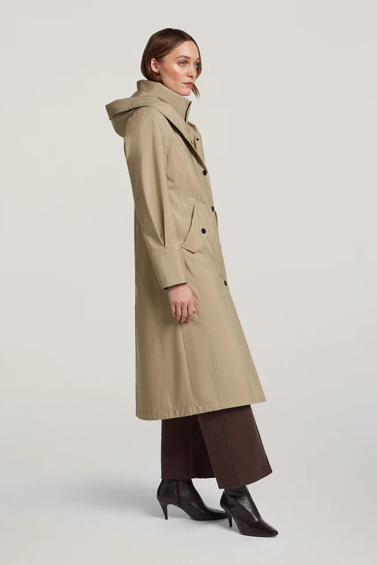 Creenstone Camel Lightweight Technical Long Coat