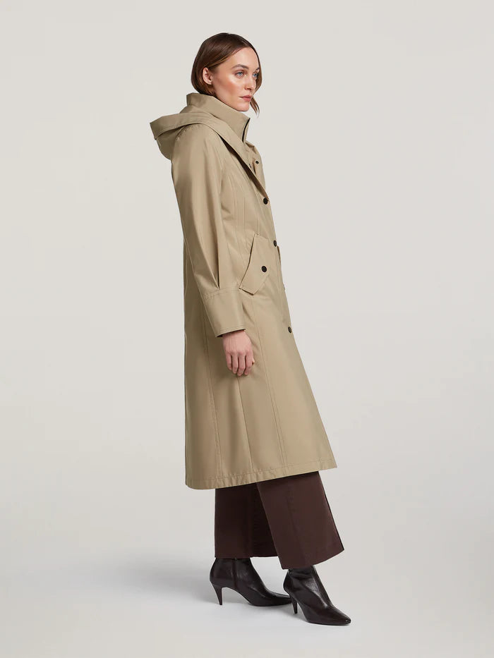 Creenstone Camel Lightweight Technical Long Coat