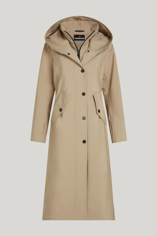 Creenstone Camel Lightweight Technical Long Coat