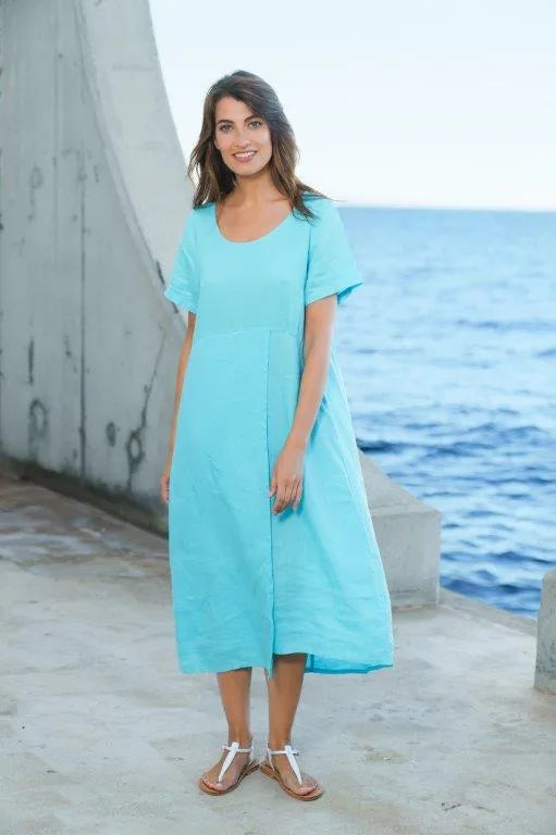 Kokomarina linen wrap dress KM1158