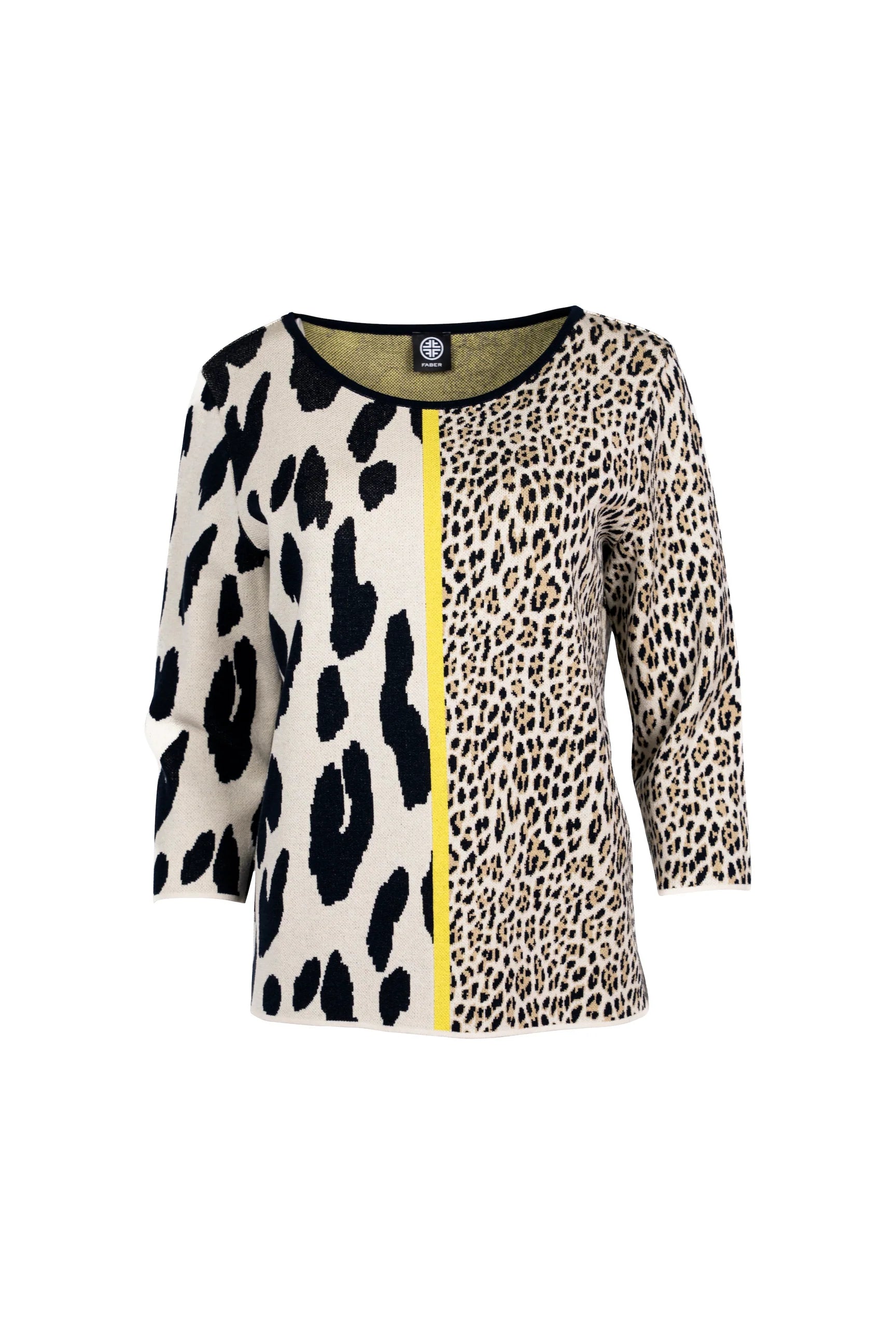 Faber Leopard Jacquard Sweater