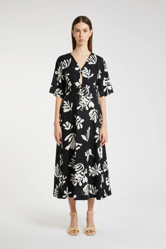 Marella linen blend dress Molise